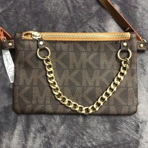 MICHAEL Michael Kors leather belt purse